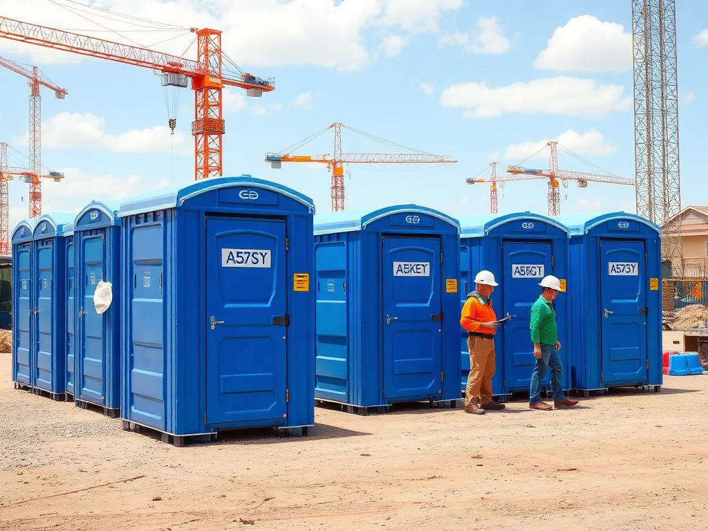 Construction Site Portable Toilets